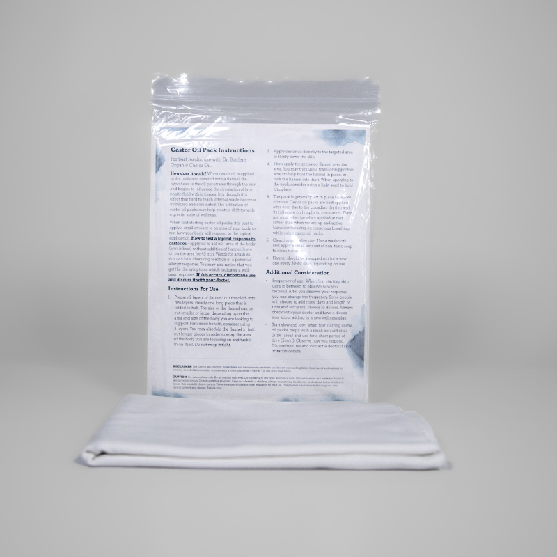 Cotton Flannel (for Castor Oil Packs)