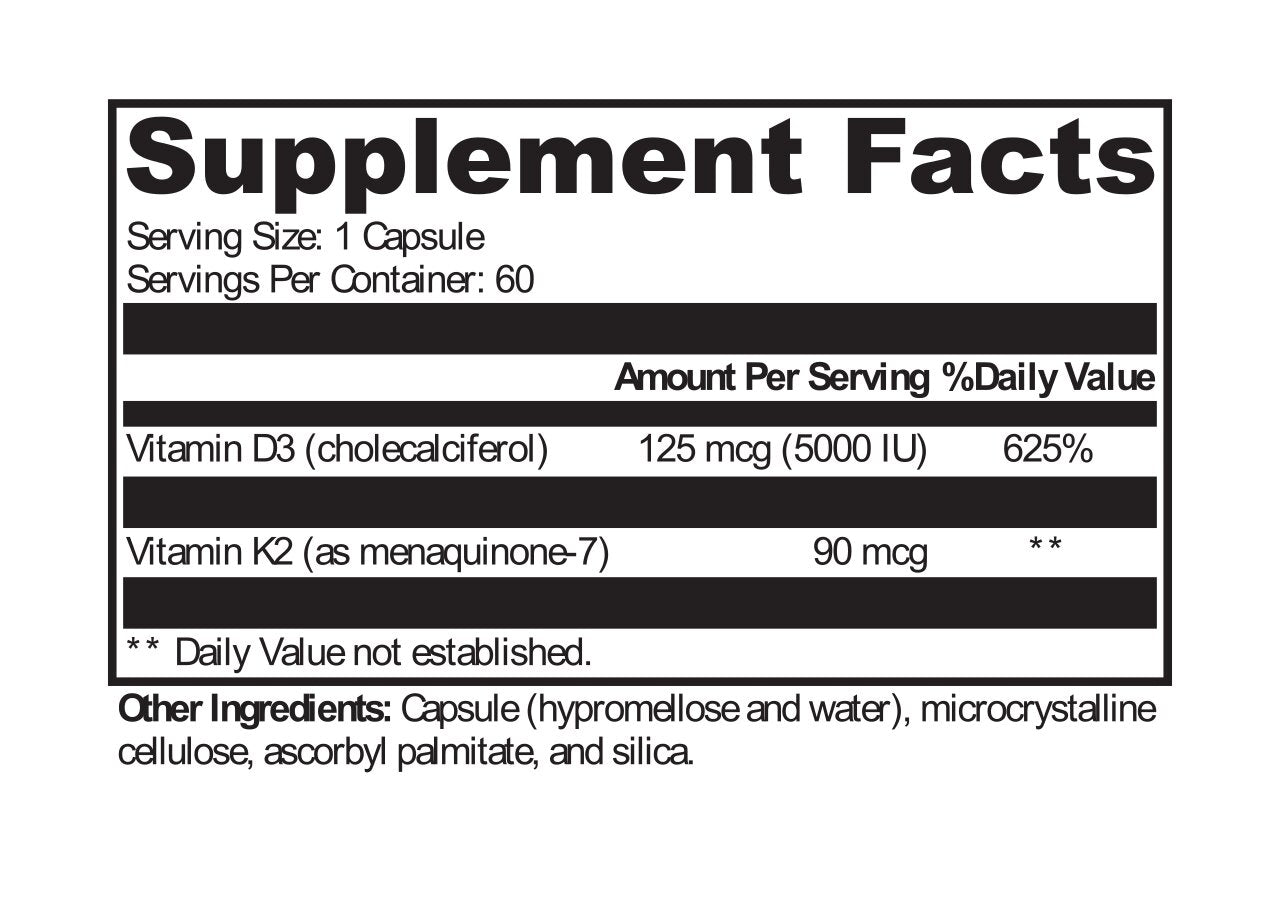 Bio D3/K2 Recovery Formula